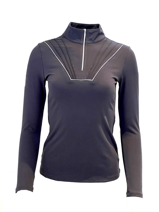 Maya Adults Pleated Base Layer - Grey