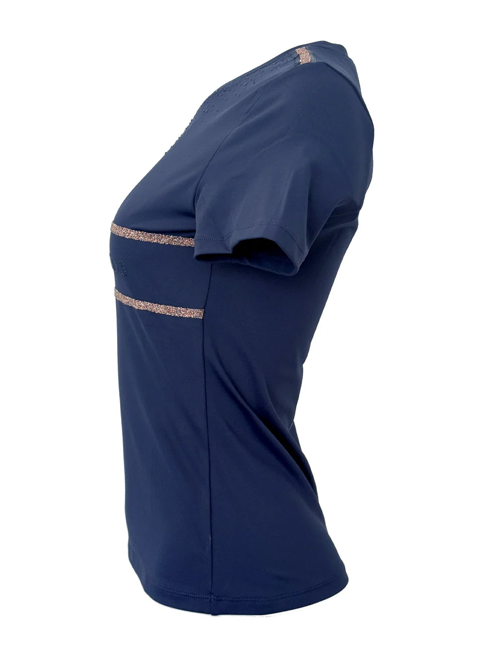 Callie Navy Crystal T-Shirt