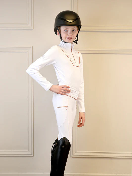 Mini Maya White Ultra Pleated Base Layer