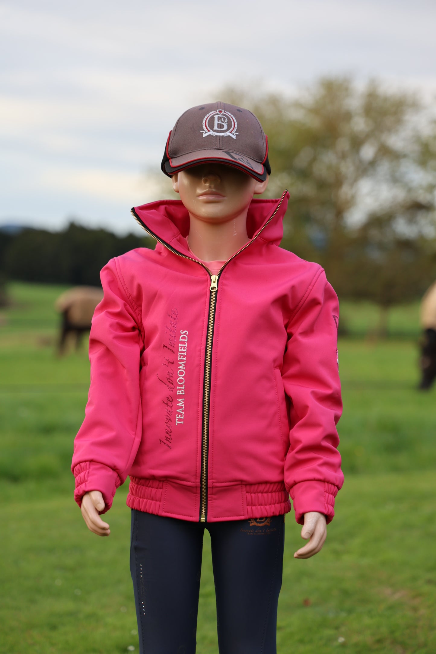 Kids Felicity Pink Showerproof Jacket