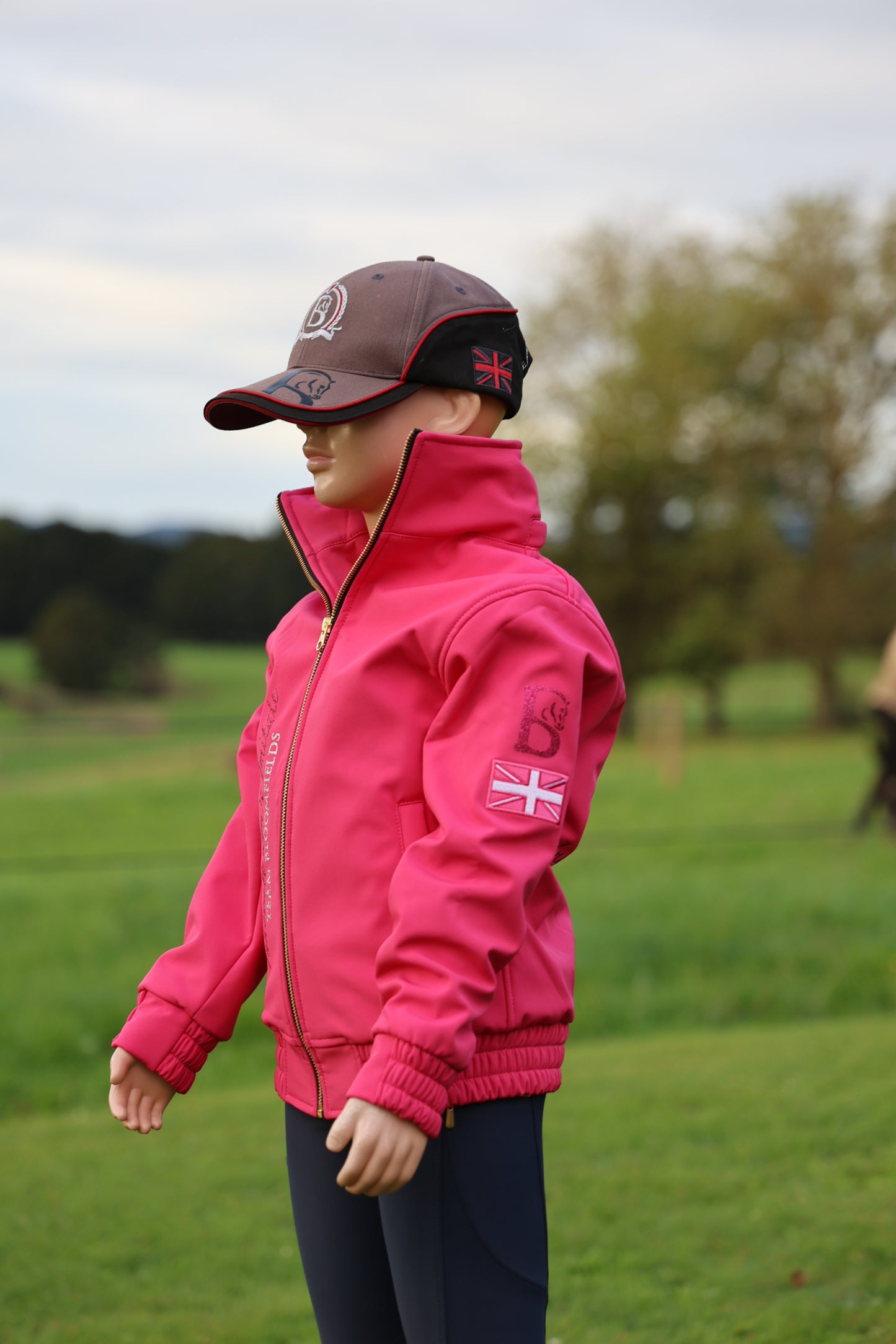 Kids Felicity Pink Showerproof Jacket