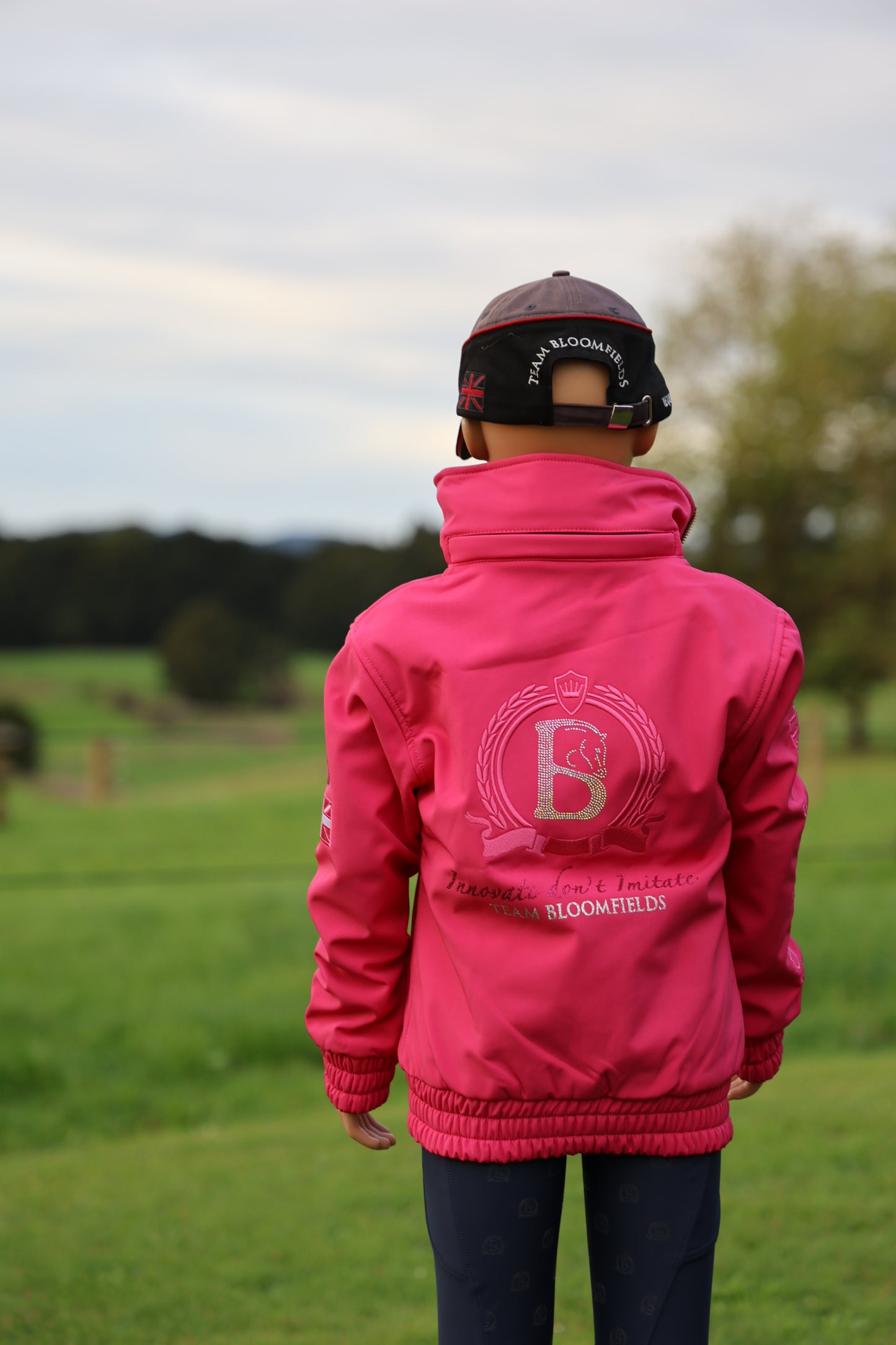 Kids Felicity Pink Showerproof Jacket