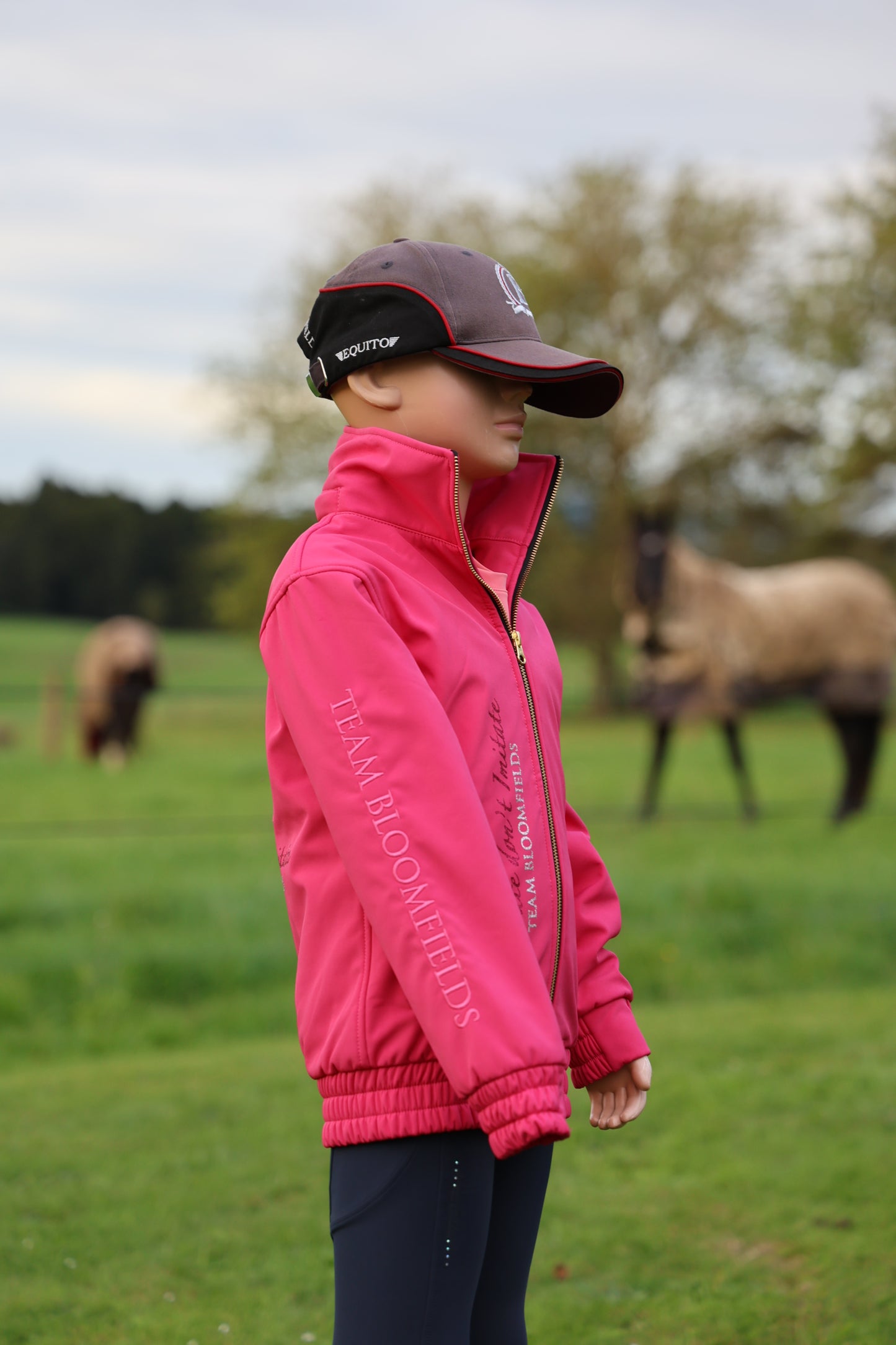 Kids Felicity Pink Showerproof Jacket