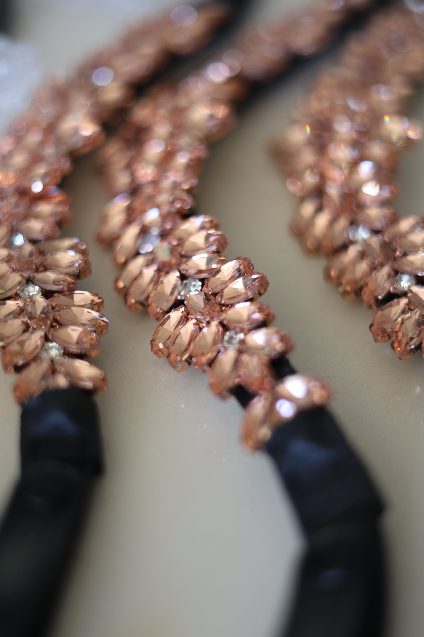 Crystal Leather Browbands