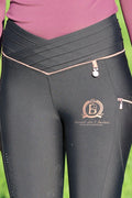 Maya Ultra High Pleated leggings Adult Black