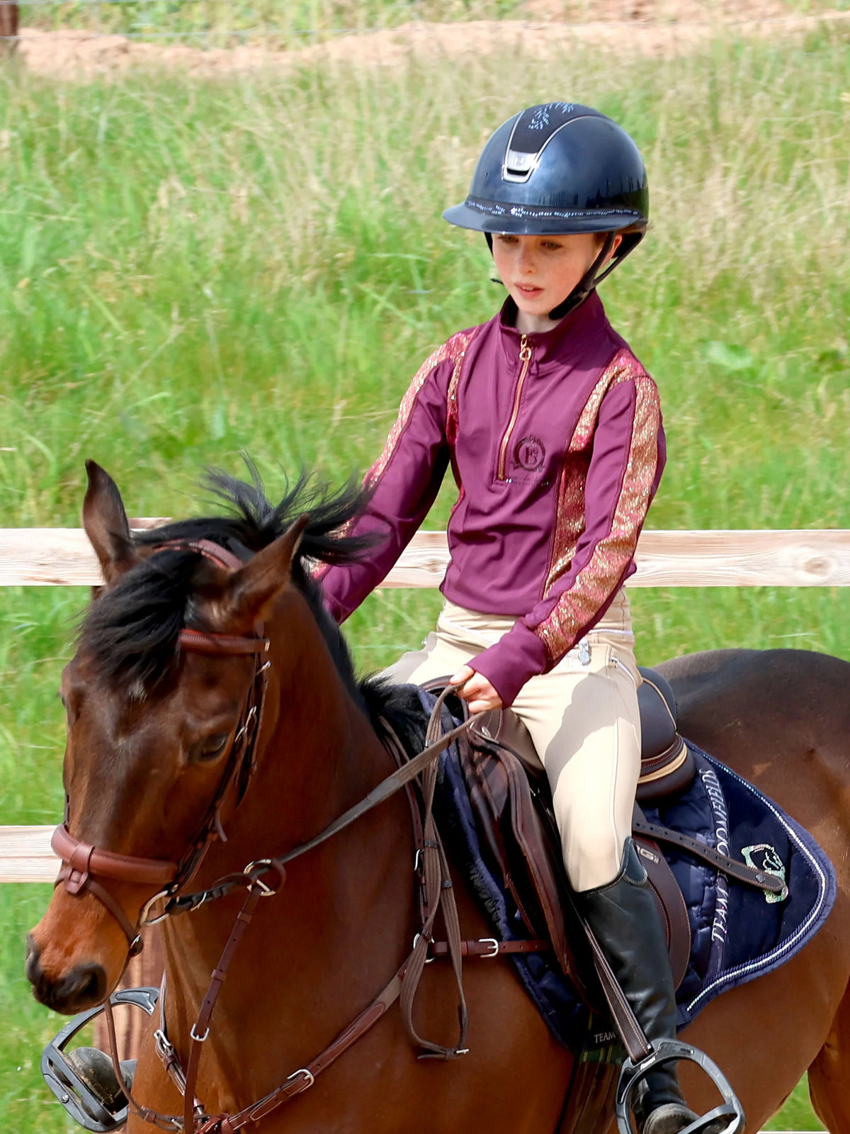 Glimmer Mulberry Mini Base Layer