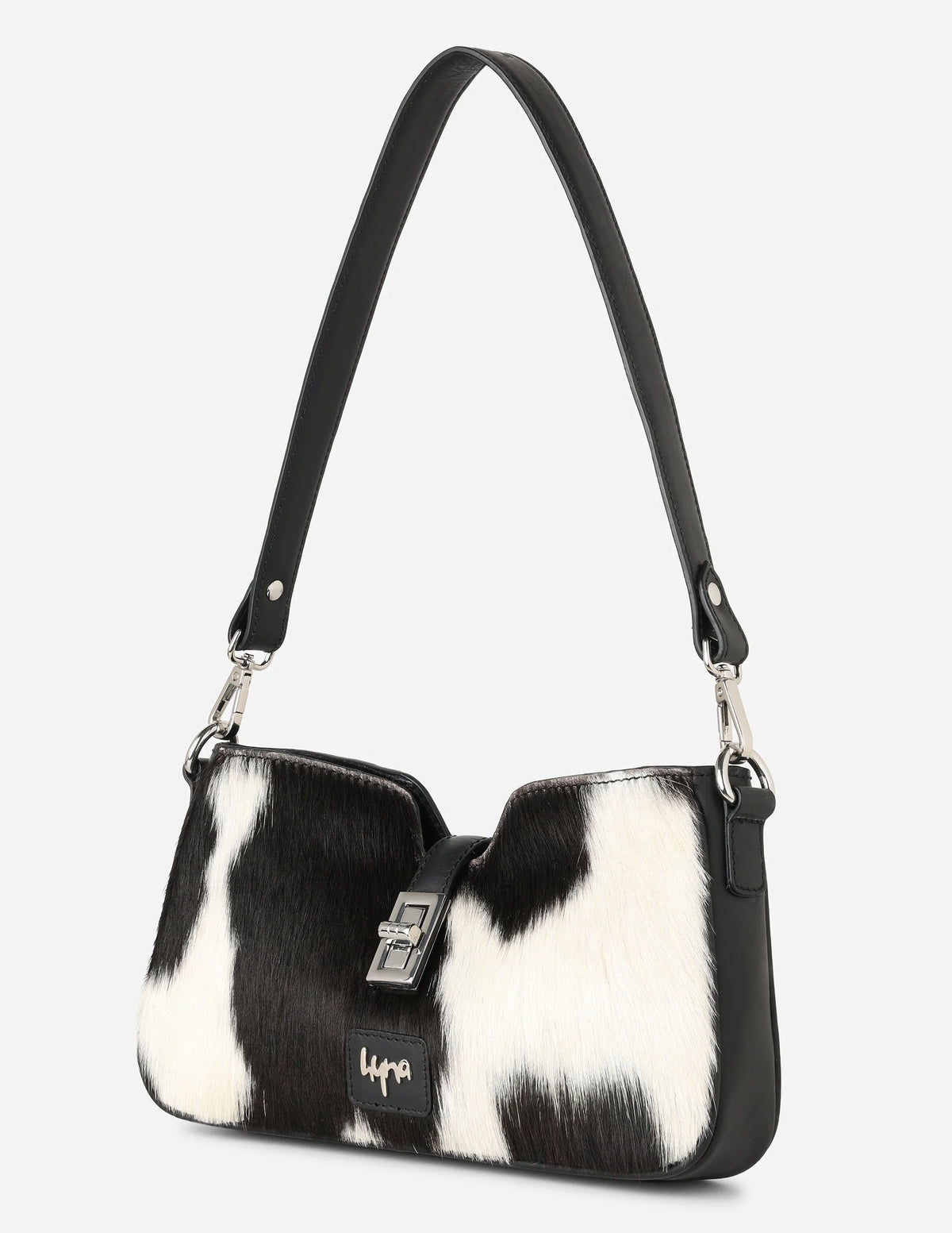 Hyna Solace Handbag (Black & White)