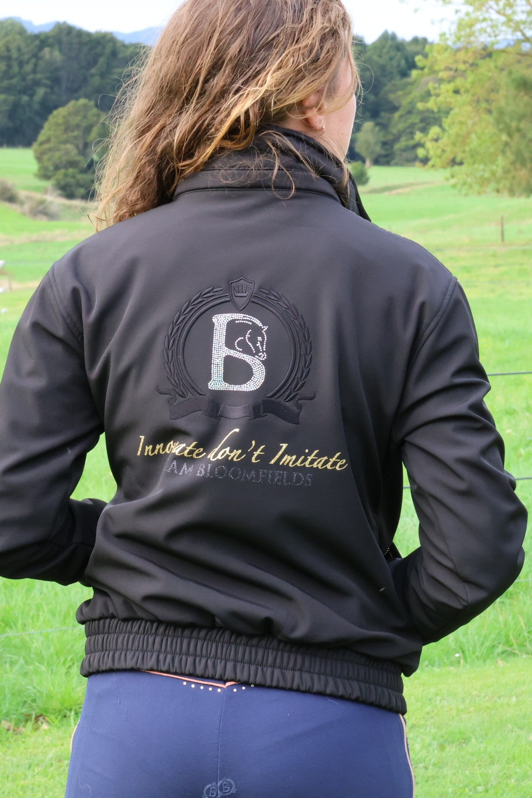 Felicity Black Showerproof Jacket