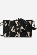 Hyna Tartan Mini Crossbody bag (Black & White)
