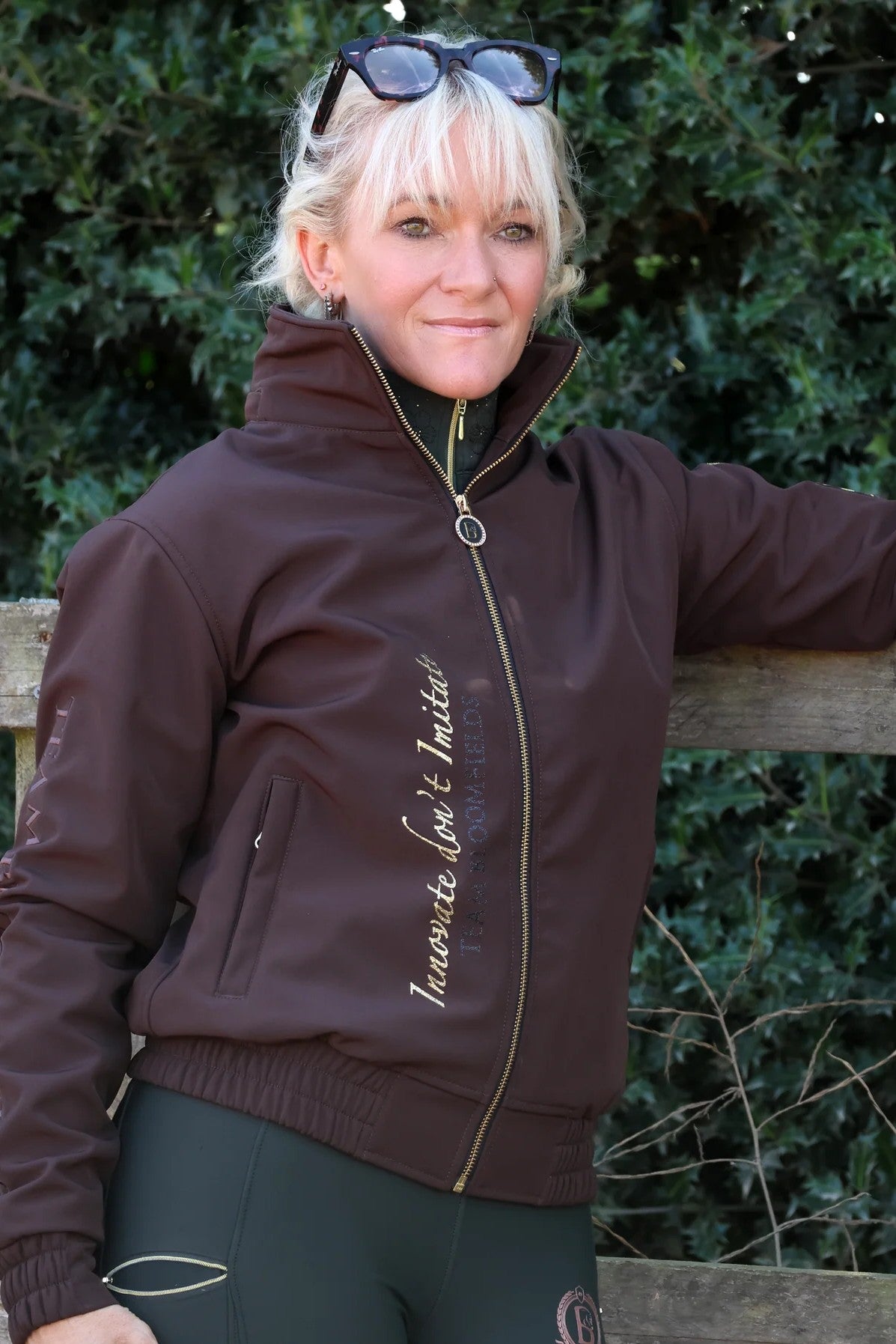 Felicity Chocolate Showerproof Jacket