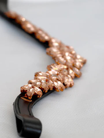 Crystal Leather Browbands