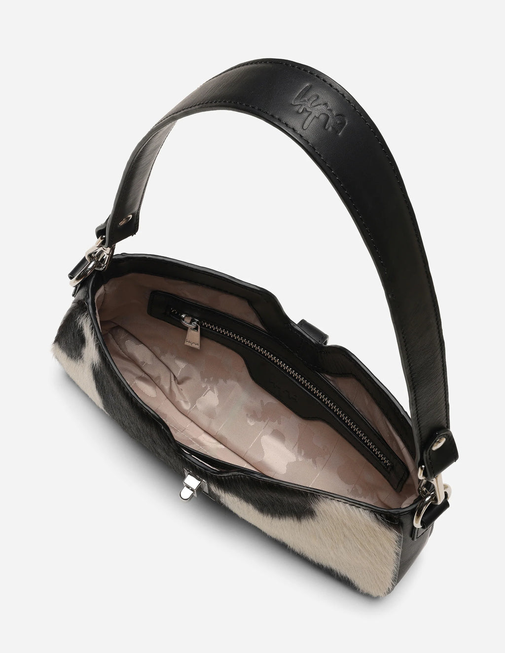 Hyna Solace Handbag (Black & White)