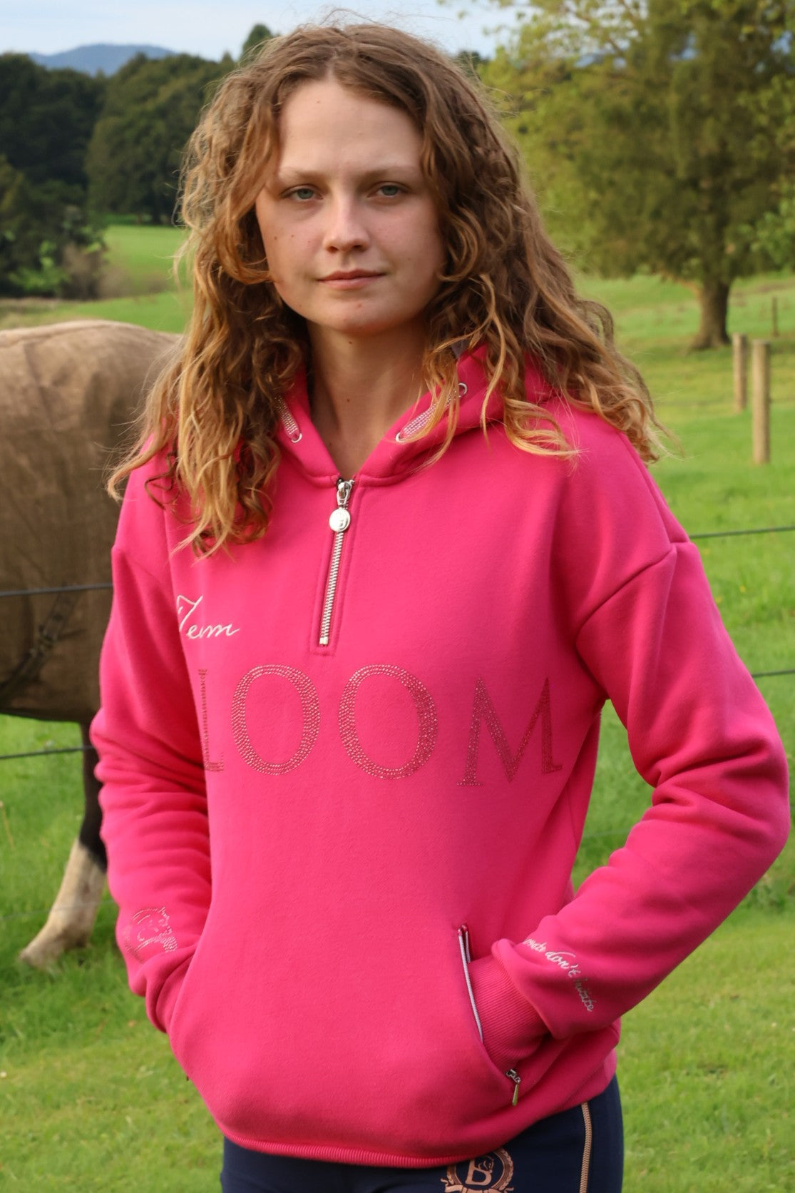 Luna - Hot Pink - Hoodie