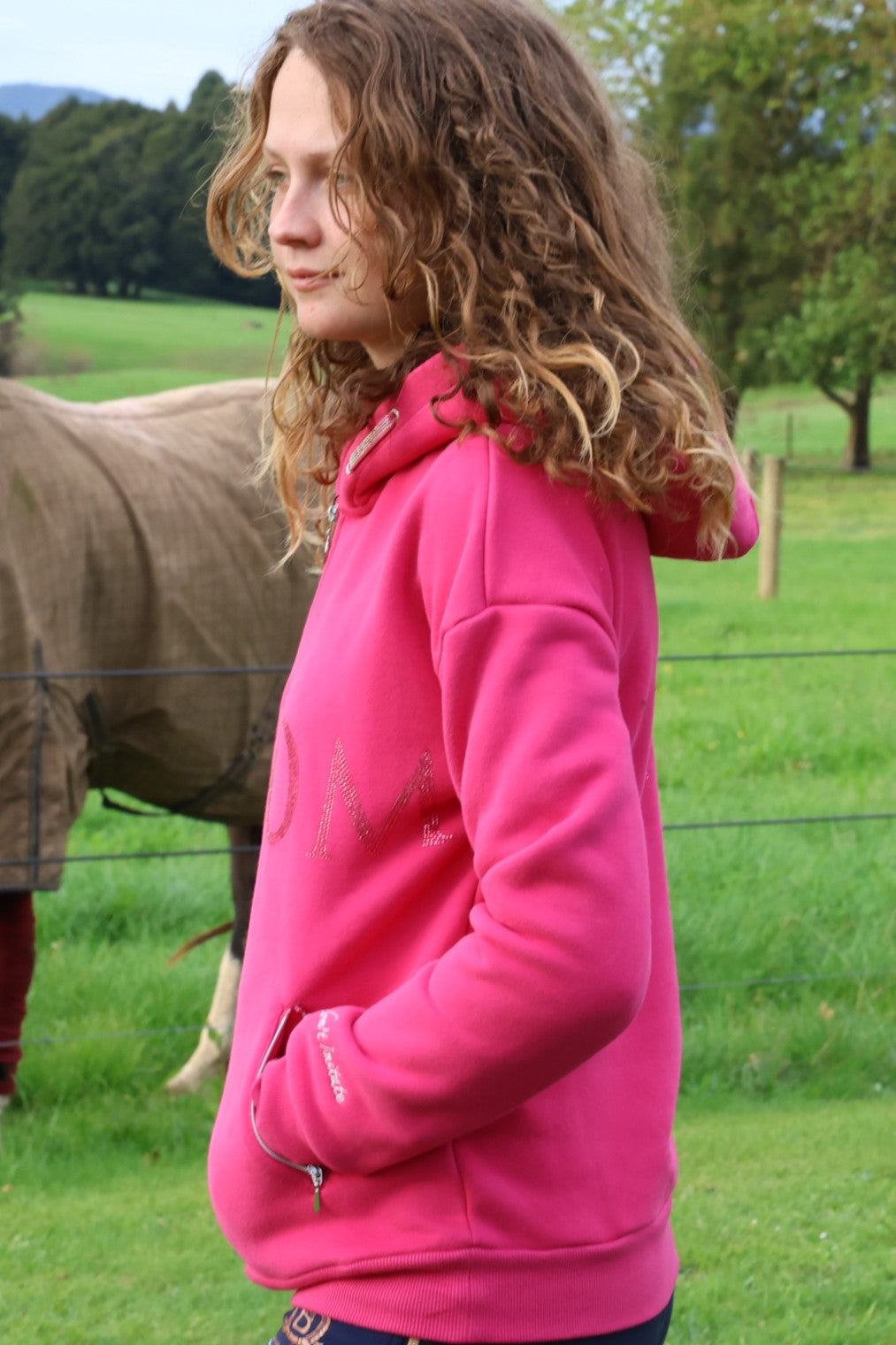 Luna - Hot Pink - Hoodie
