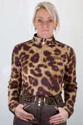 Leopard Print Long Sleeve Base Layer