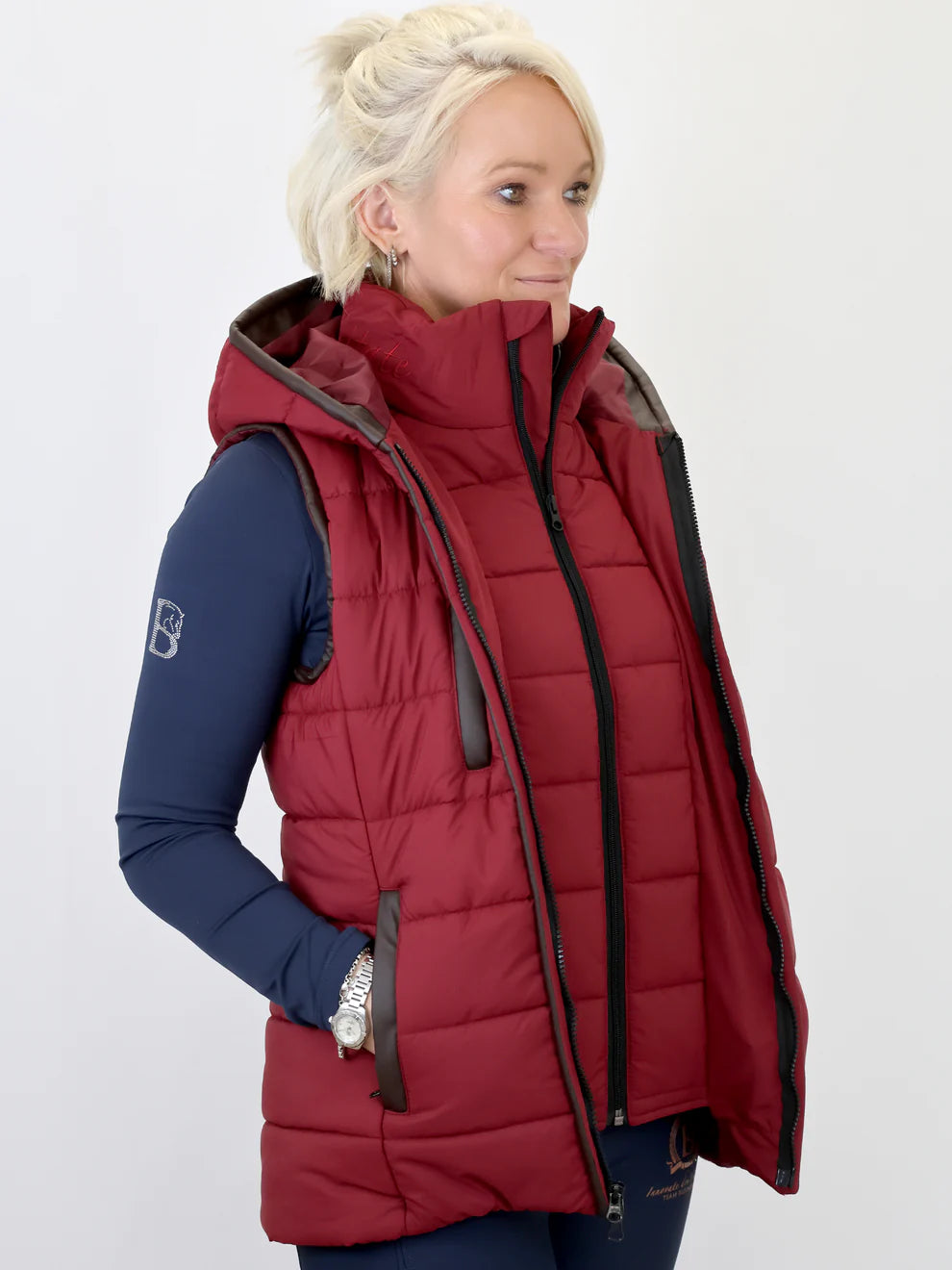 Legacy Burgundy Gilet