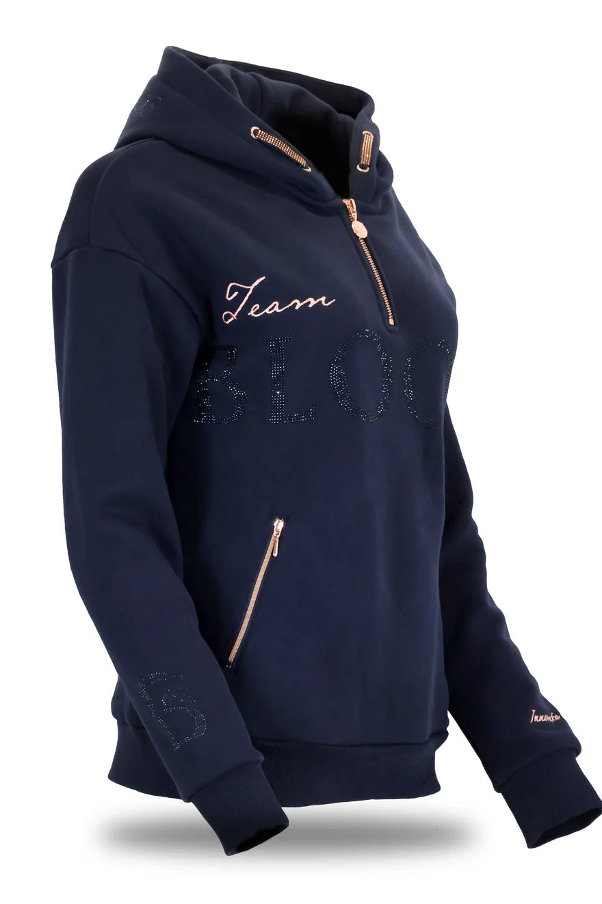 Luna - Navy - Hoodie