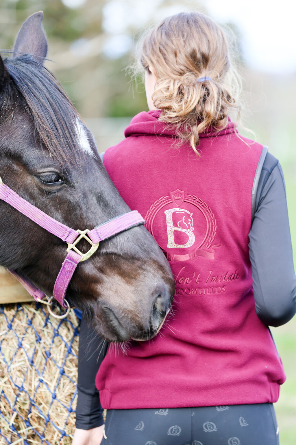 Sienna Country Fleece Mulberry