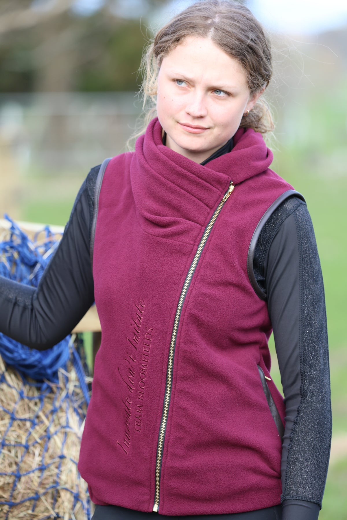 Sienna Country Fleece Mulberry