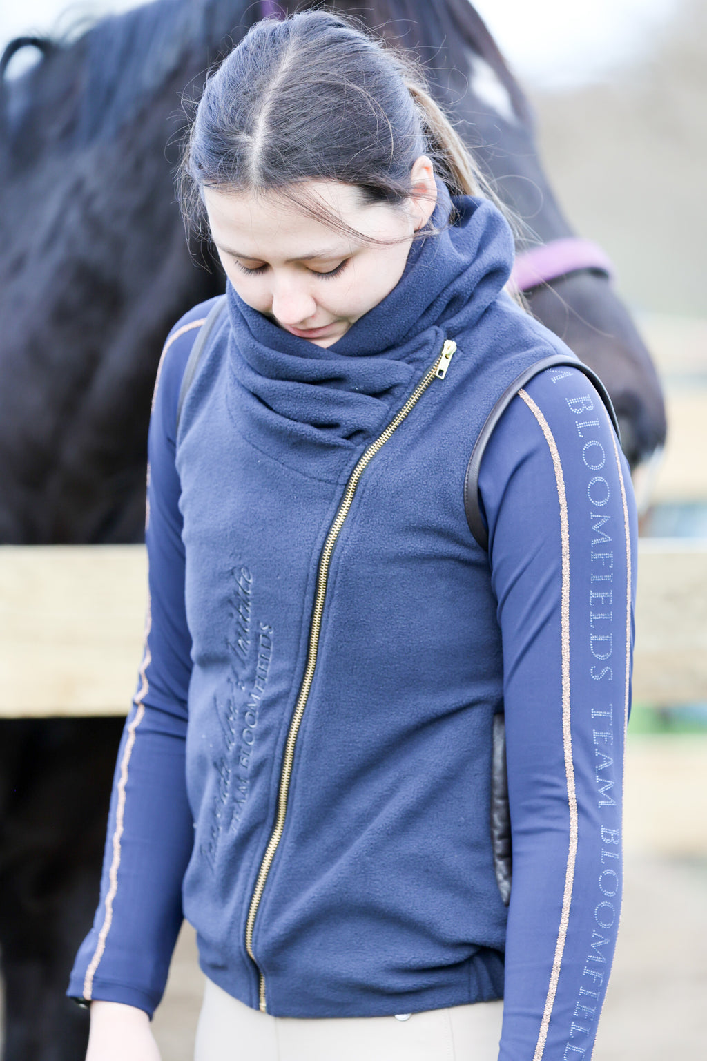 Sienna Country Fleece Navy