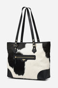Oasis Illusion Tote Bag (Black & White)