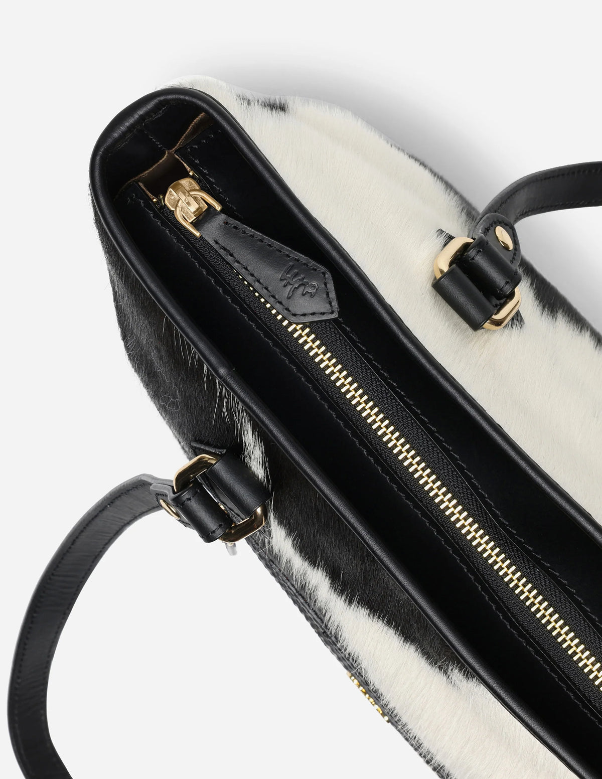 Oasis Illusion Tote Bag (Black & White)