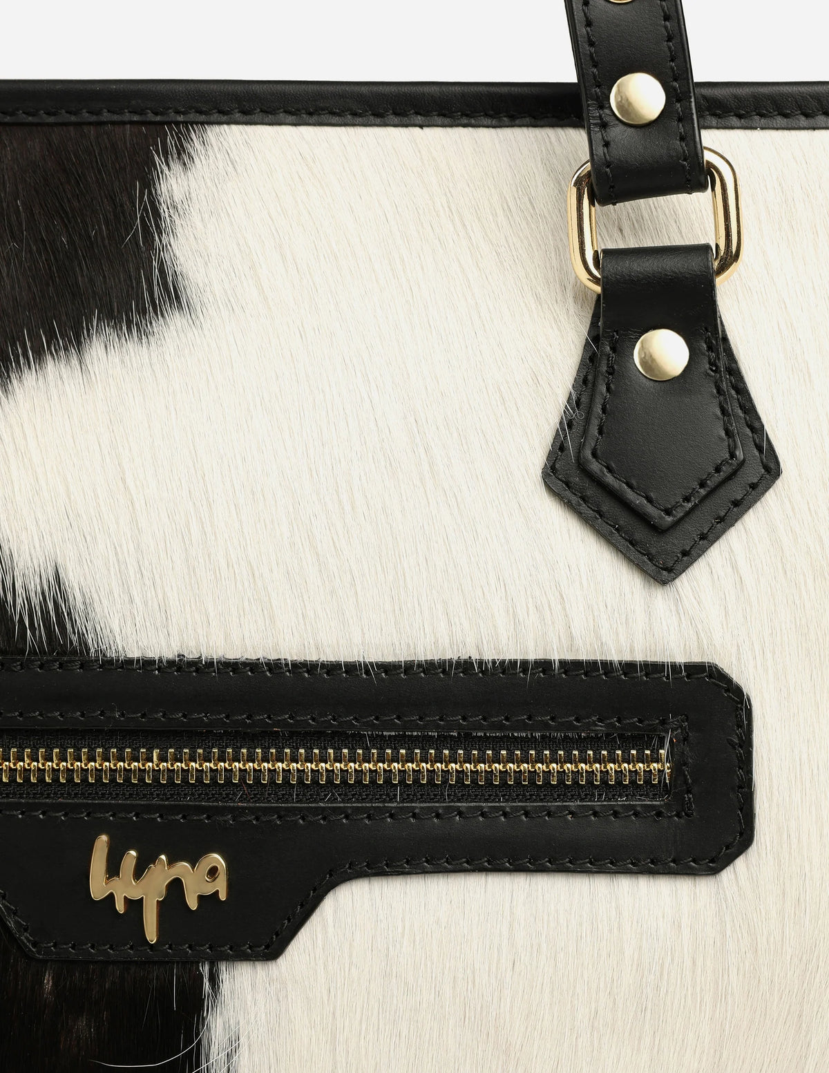 Oasis Illusion Tote Bag (Black & White)