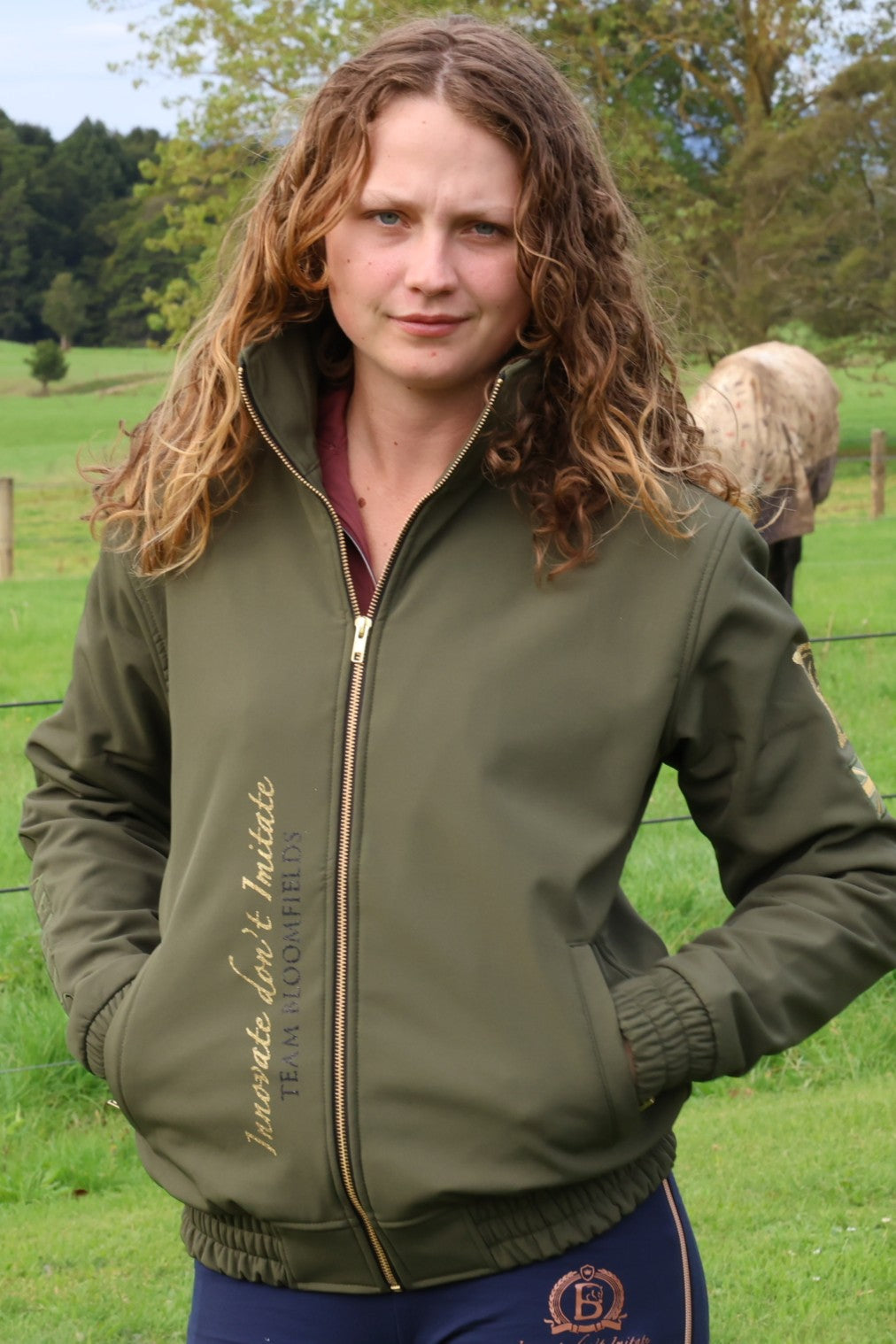 Felicity Olive Showerproof Jacket
