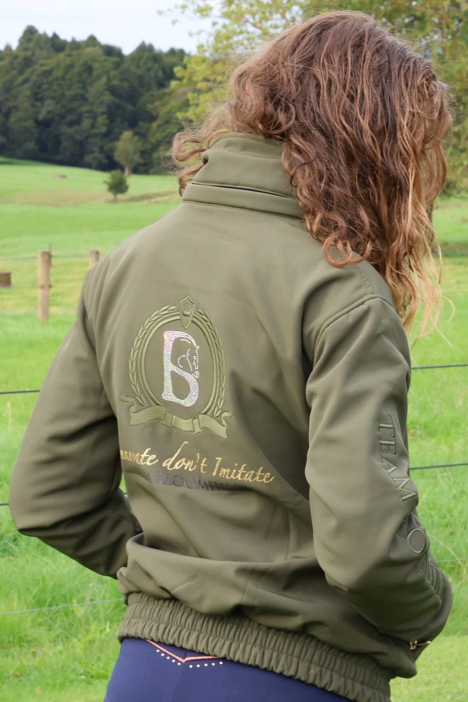 Felicity Olive Showerproof Jacket