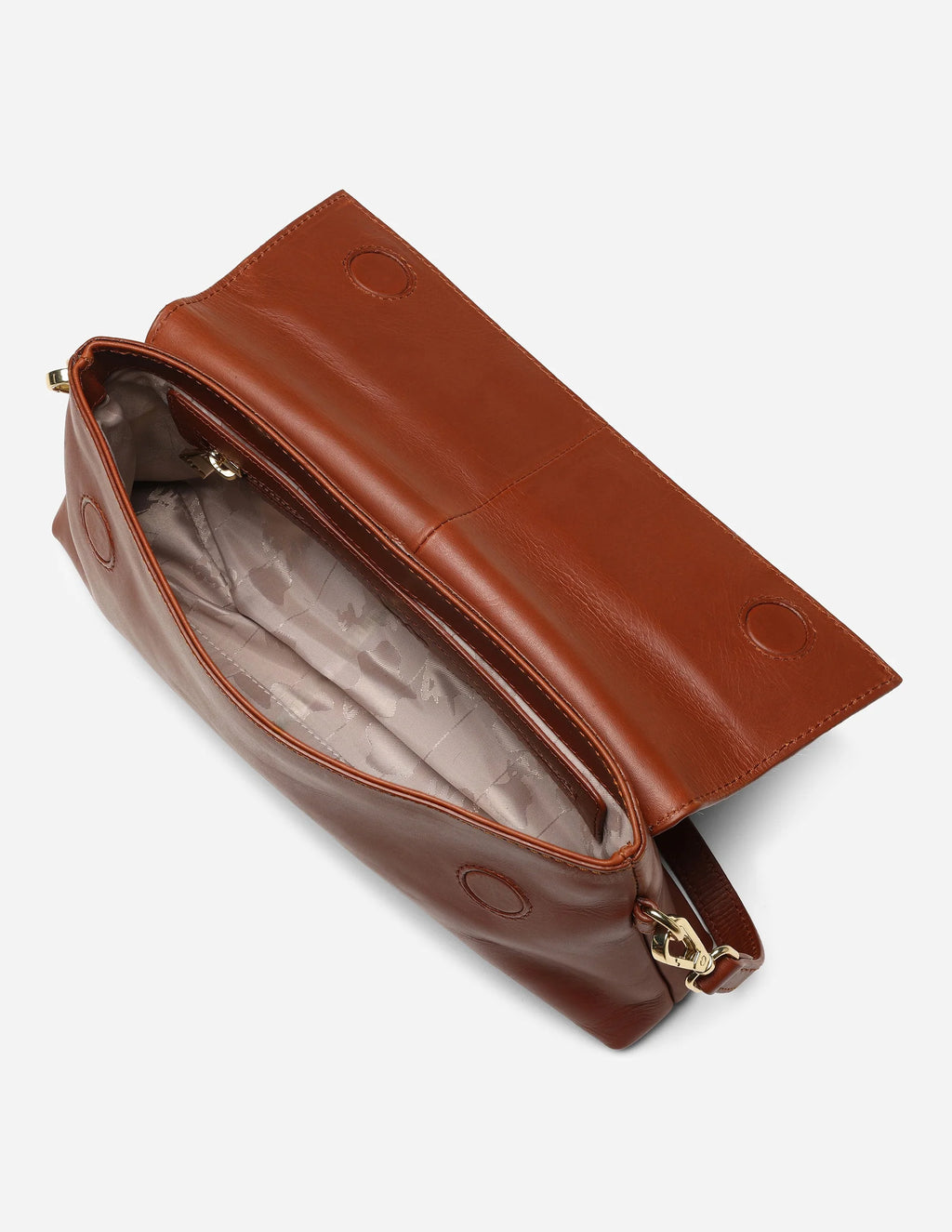 Hyna Riquezana Clutch (Natural Tan)