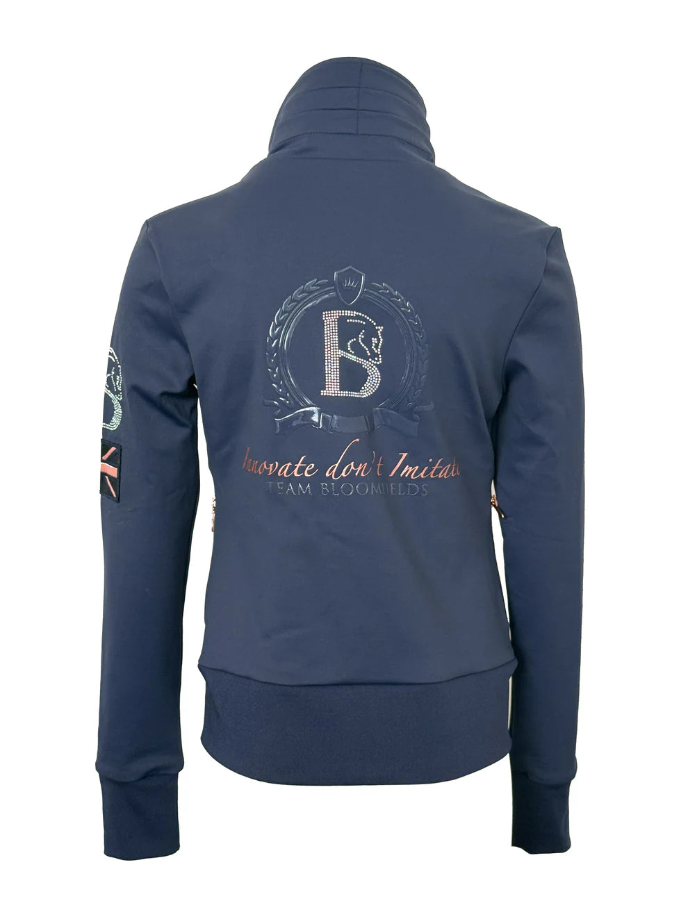 Sabrina Mini Sport in Navy With Ruffle Collar Top