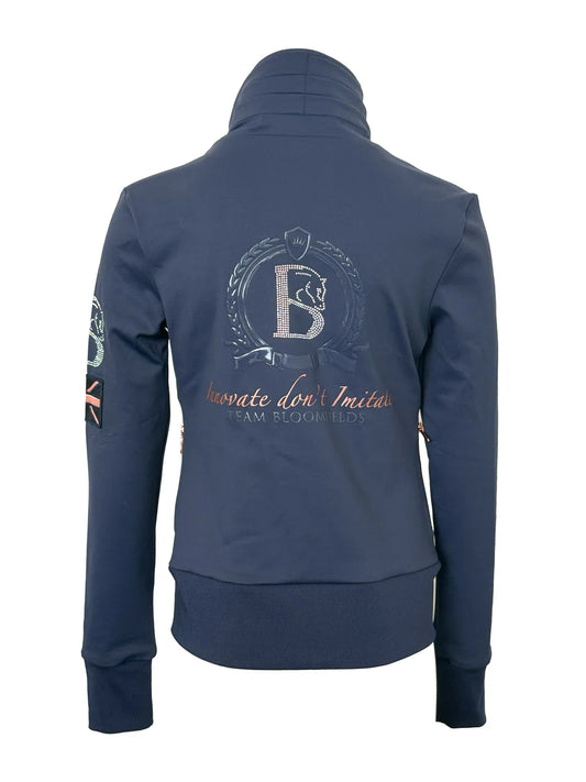 Sabrina Mini Sport in Navy With Ruffle Collar Top