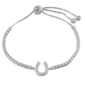 KHJ - Horseshoe Bolo Bracelet - Sterling Silver