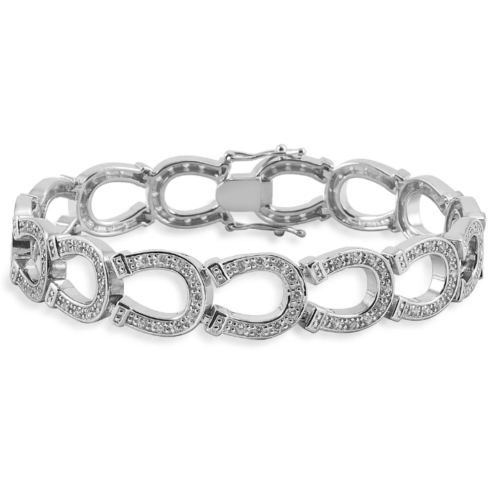 KHJ - Horseshoe Bracelet - Sterling Silver