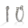 KHJ - Horseshoe Nail Earrings - Sterling Silver