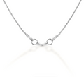 KHJ - Small Brass Snaffle Bit Necklace