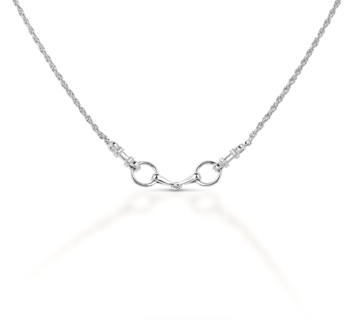 KHJ - Small Brass Snaffle Bit Necklace