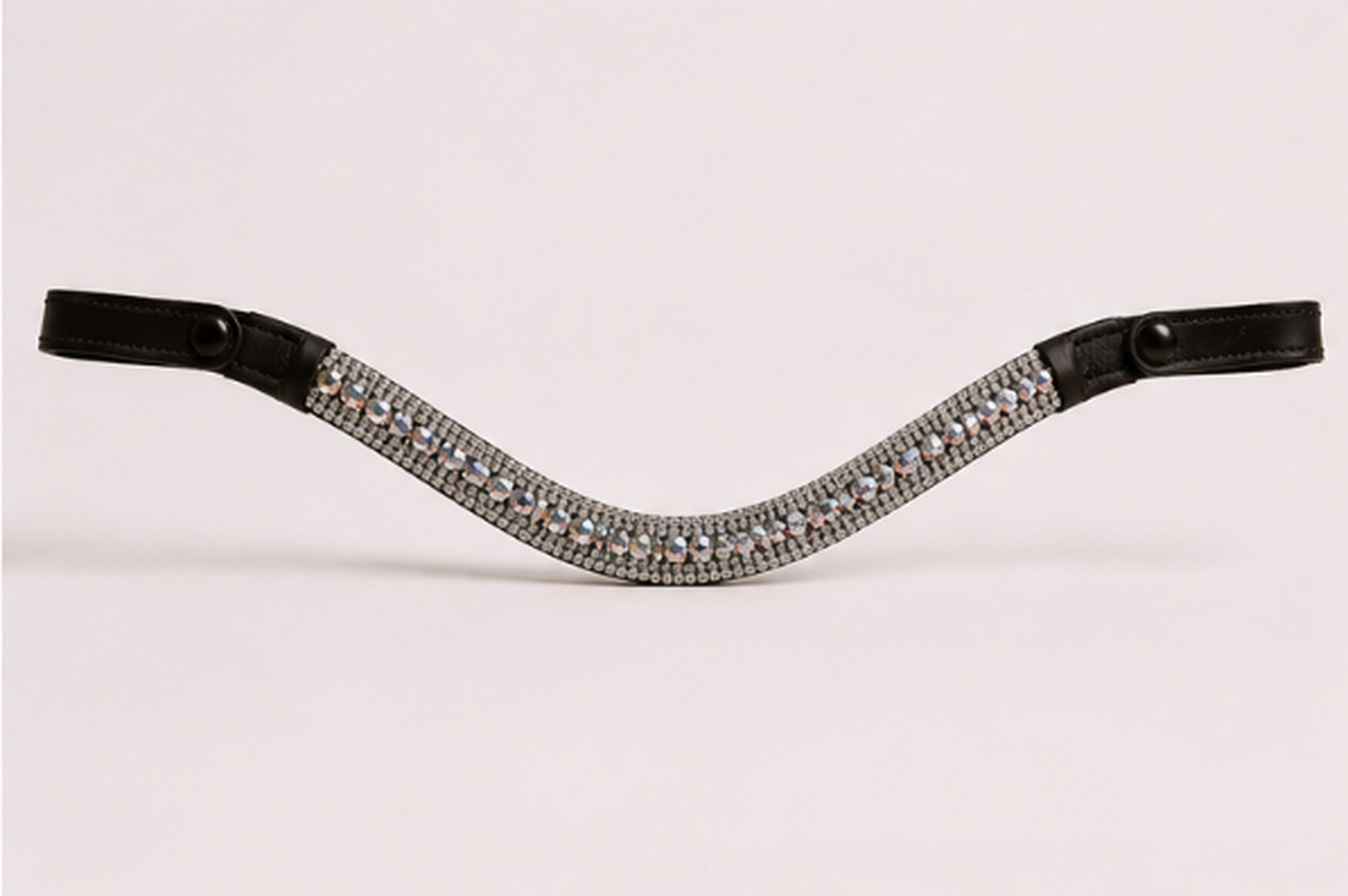 Rhinestone Leather Browbands