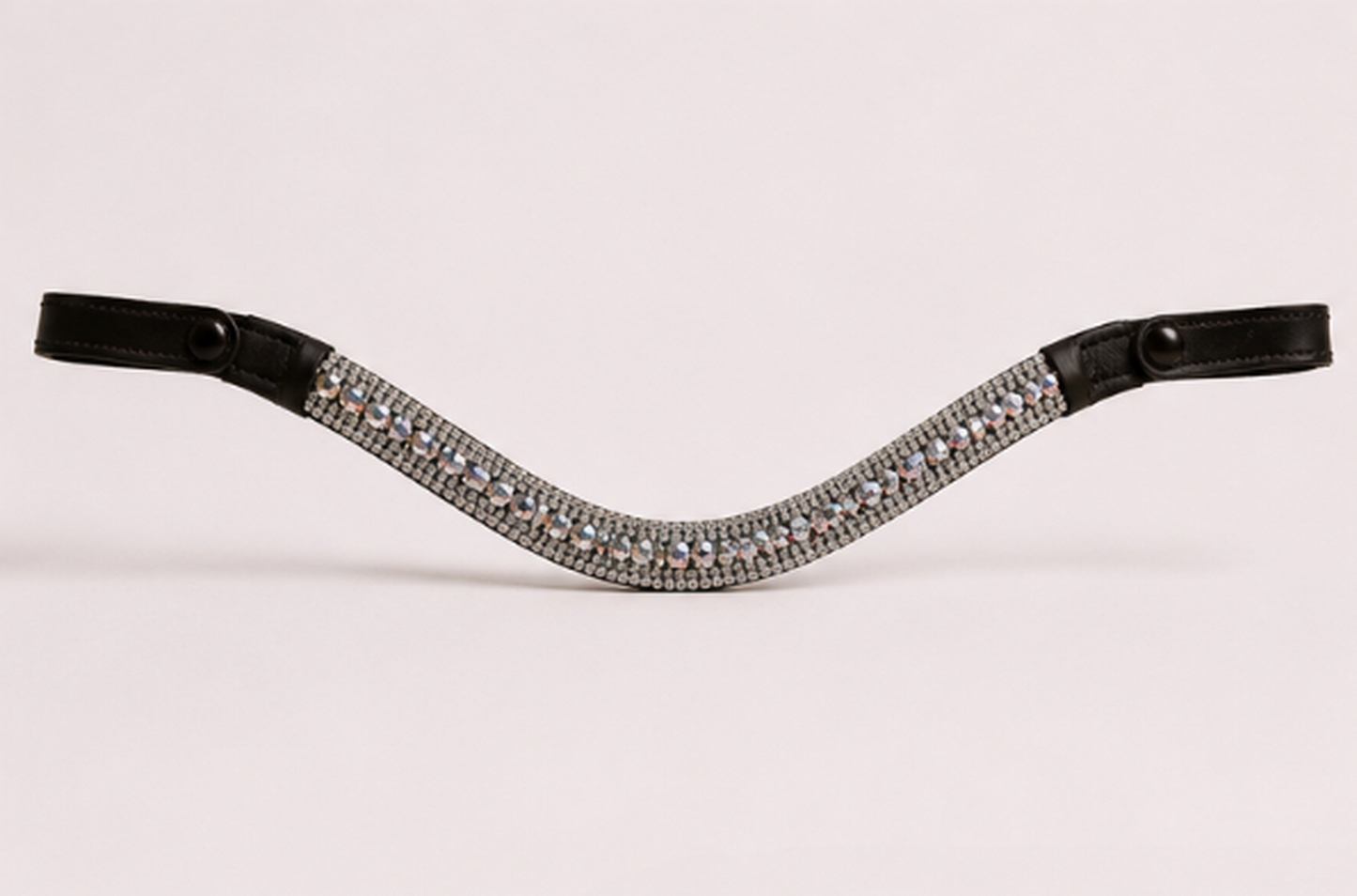 Rhinestone Leather Browbands