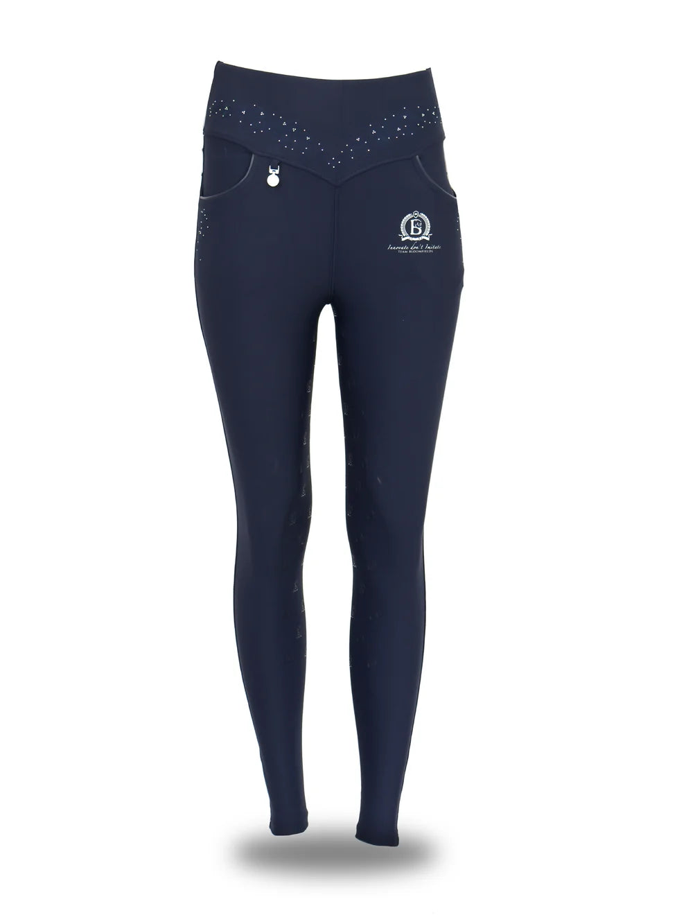 Navy Anemone Leggings