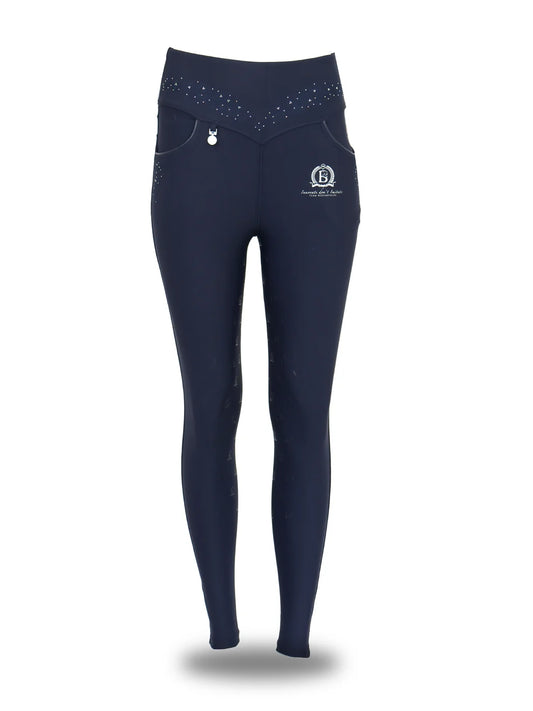 Navy Anemone Leggings