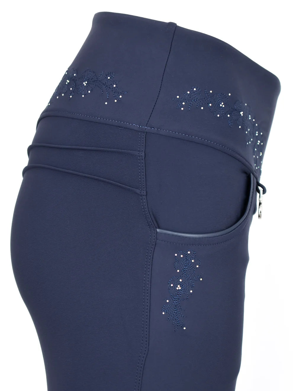 Navy Anemone Leggings