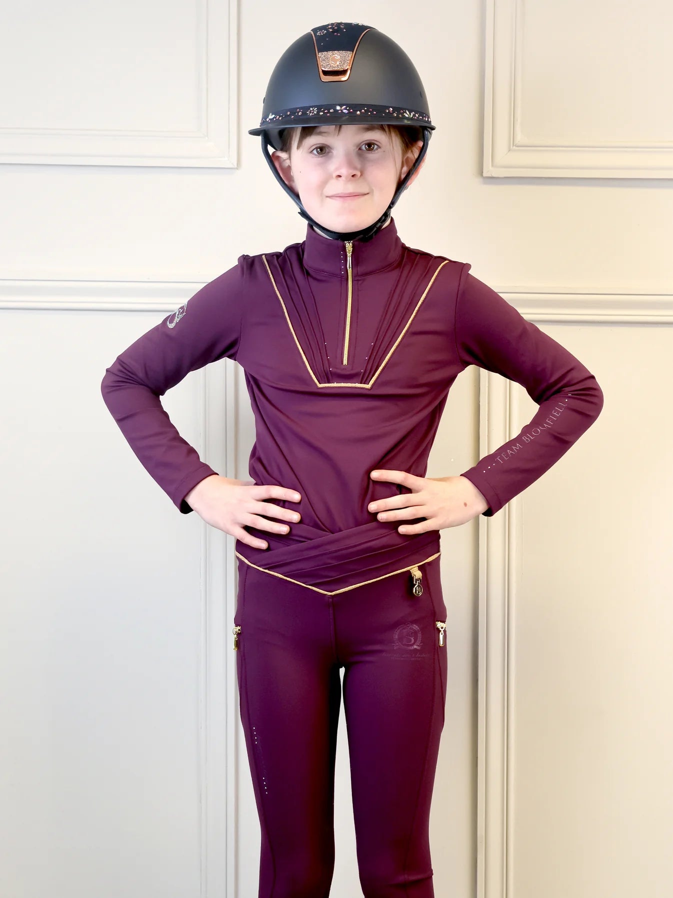 Mini Maya Mulberry Ultra Pleated Base Layer